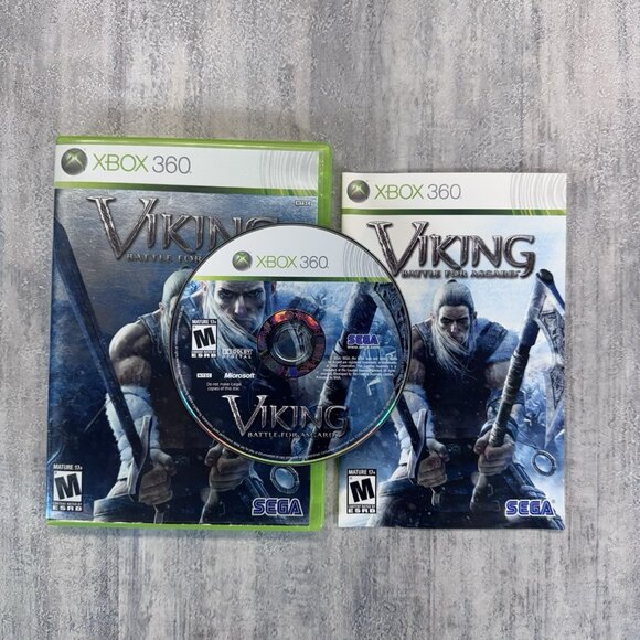 Viking: Battle for Asgard (Xbox 360) - Complete in Box - Tested Very Good - Picture 1 of 3